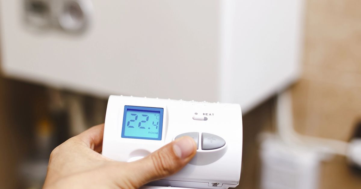 Why should you install a thermostat on a boiler?