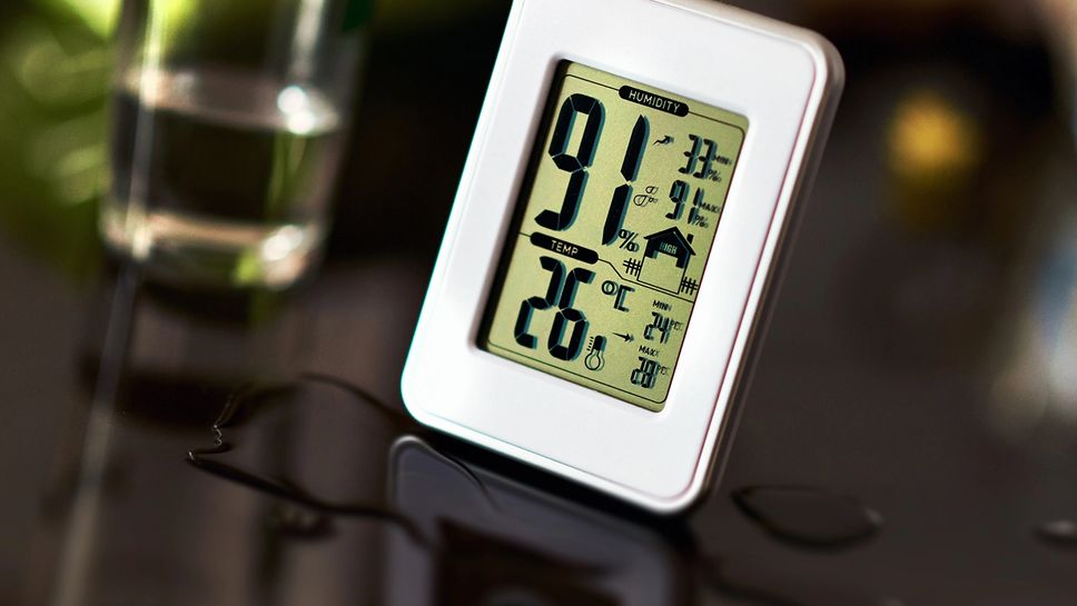 Higrómetro digital Termómetro Medidor de temperatura y humedad