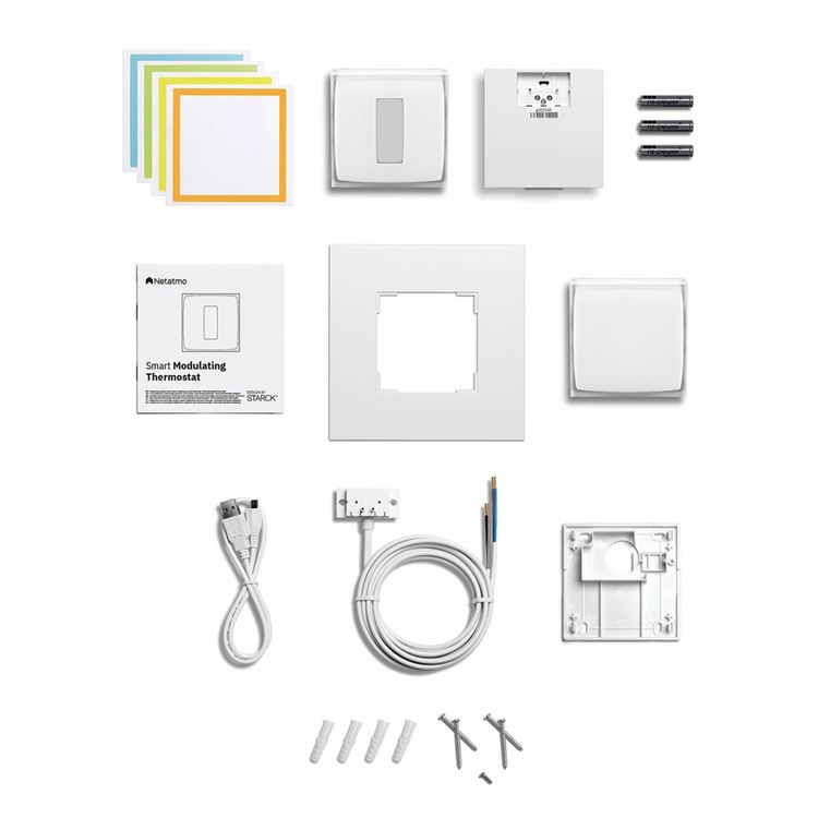 Thermostat Netatmo Intelligent modulant - Logista Hometech