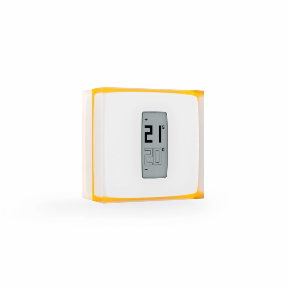 Netatmo Smart Thermostat - Pack Thermostat WiFi & récepteur sans fil pour  chaudière 