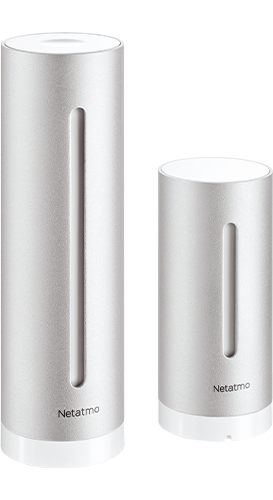 Bon Plan Netatmo] Netatmo Station Météo Intérieur Extérieur Connectée Wifi  pour Smartphone, Capteur Sans fil, Thermomètre, Hygromètre, Baromètre,  Sonomètre, Qualité de l'air - Compatible avec  Alexa, NWS01-EC