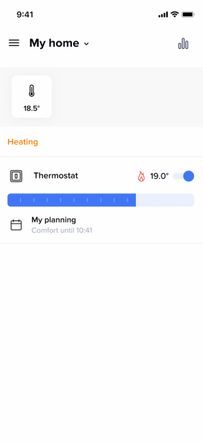 Thermostat Netatmo Intelligent modulant - Logista Hometech