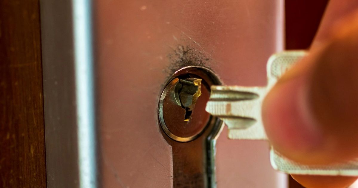 Any advice on how to remove the broken strap lock from my Tele? The piece  that lifts to release the lock broke off. Pic is the broken one and what it  should