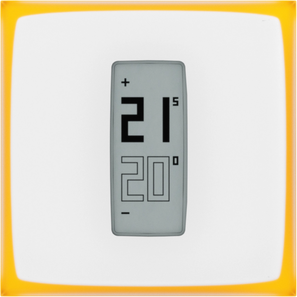 Netatmo Thermostat termostato RF Traslucido, Bianco