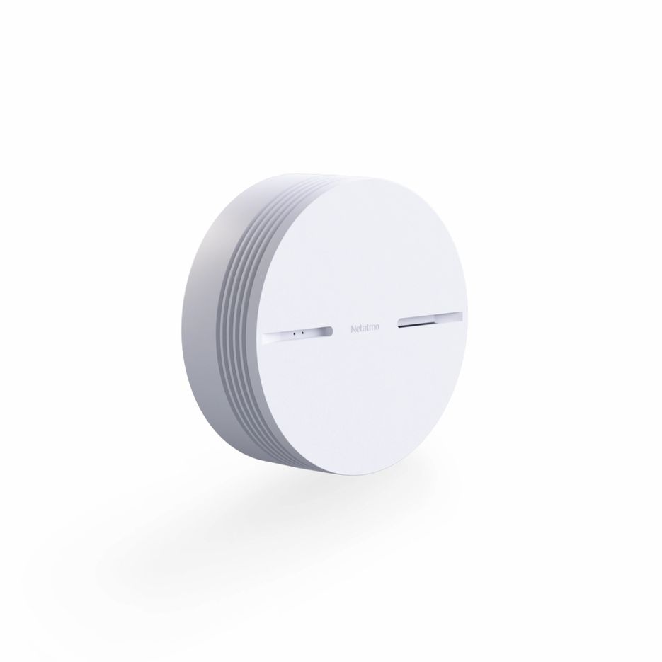 Détecteur de fumée connecté Netatmo - Logista Hometech