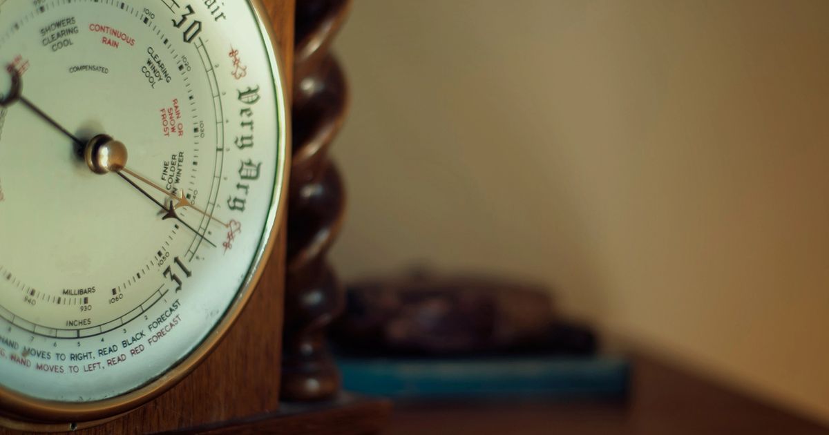 Learn How to Read a Barometer